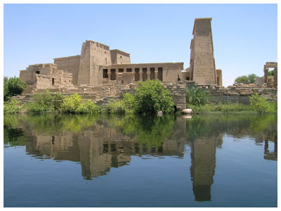 The Temple of Philae on Agilika Island